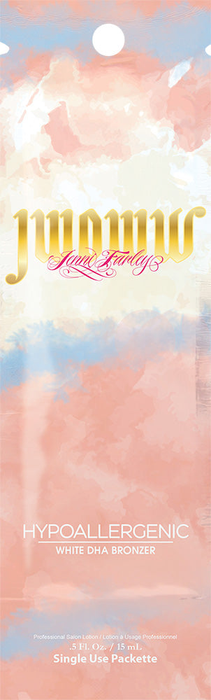 Product packaging with 'JWOWW' branding on a pink and blue gradient background