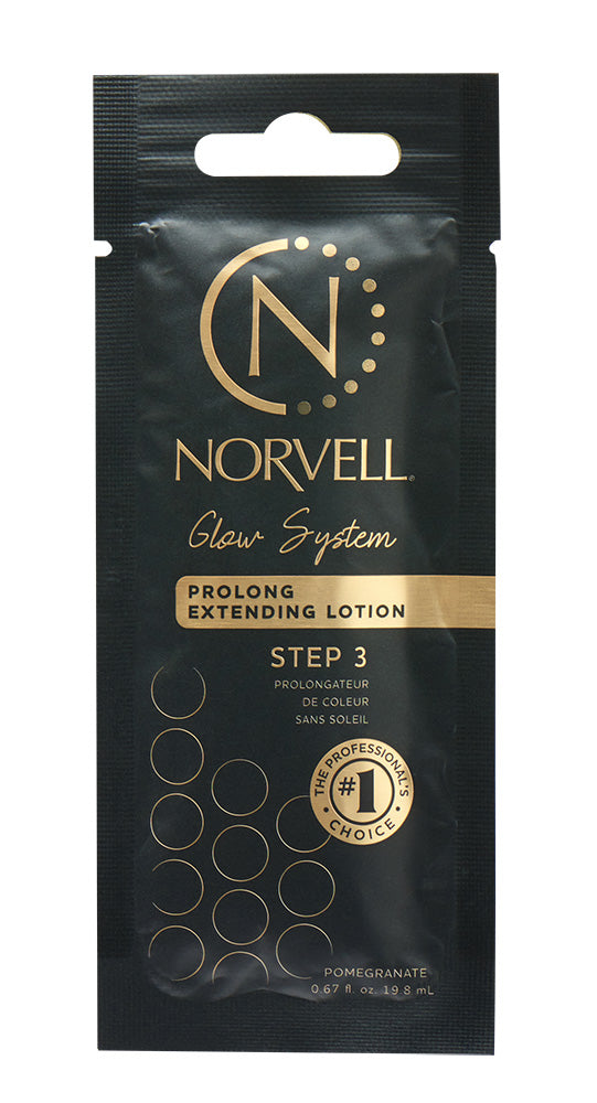 Norvell Prolong Extending Lotion packaging on a white background