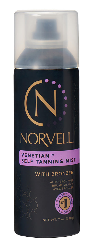 Norvell Venetian Self Tanning Mist with Bronzer on a white background