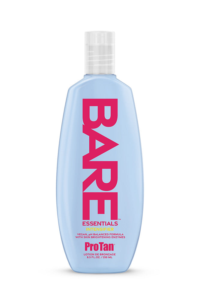 Bare Essentials Pro Tan bottle on a white background