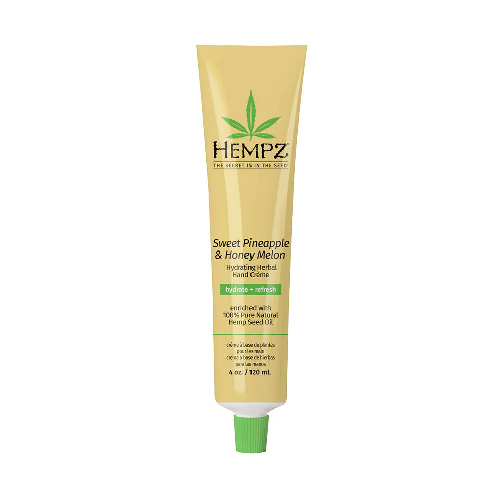 Hempz Sweet Pineapple & Honey Melon tube on a white background