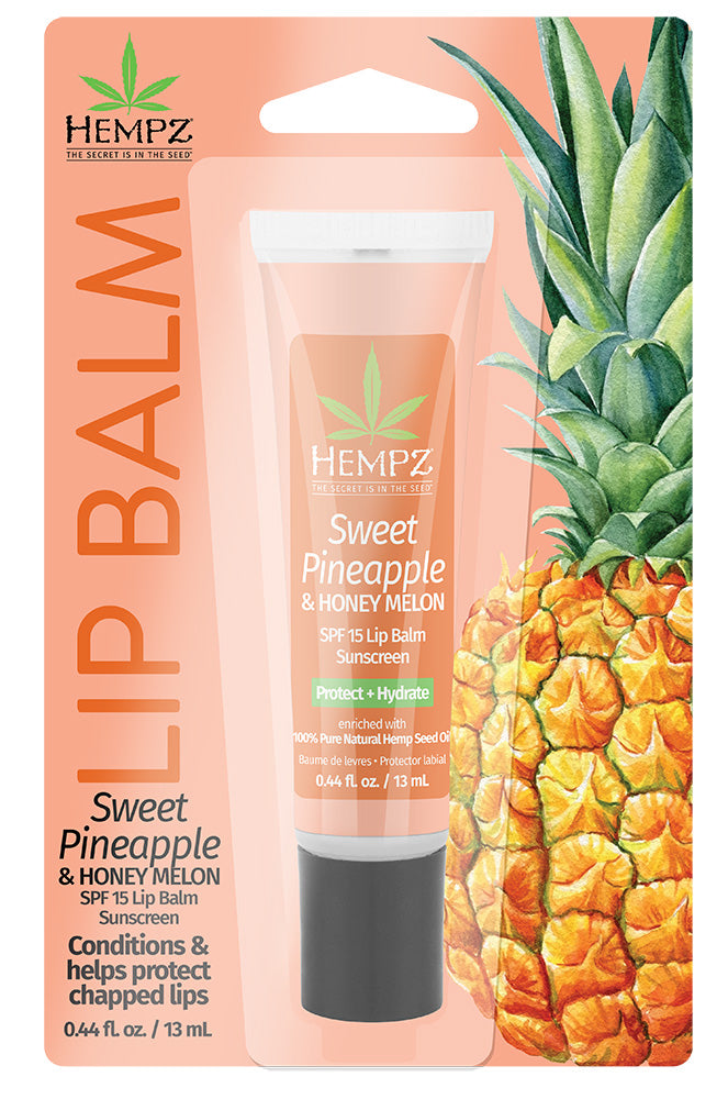 Sweet Pineapple & Honey Melon Lip Balm SPF 15