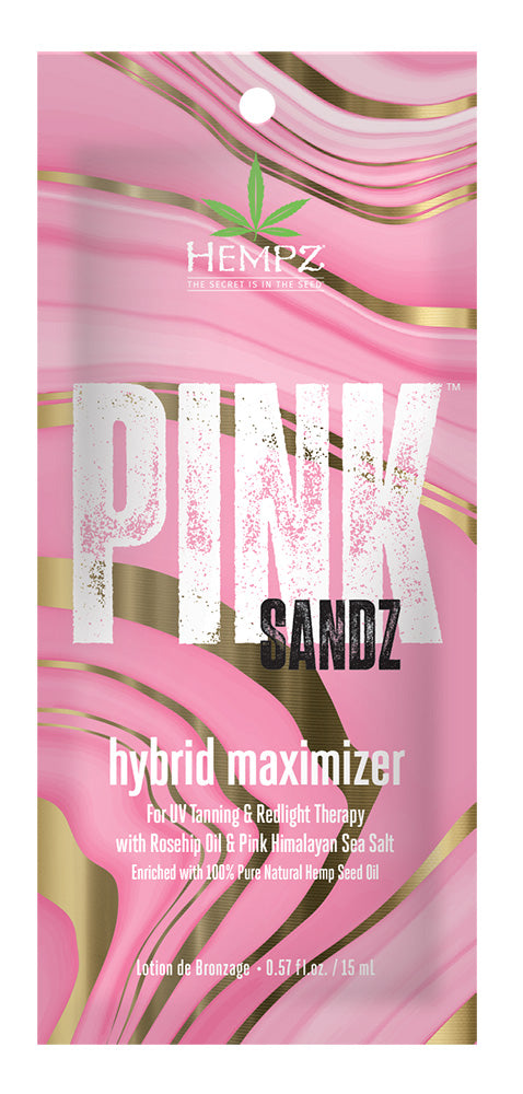 SU pink sandz hybrid maximizer on a pink background