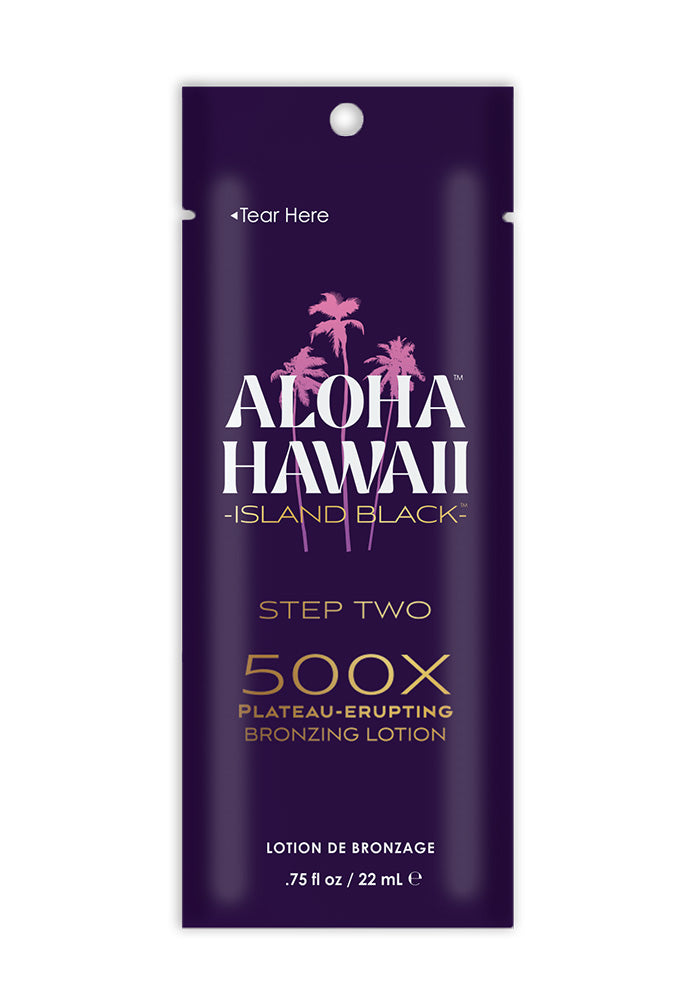 Aloha Hawaii Island Black
