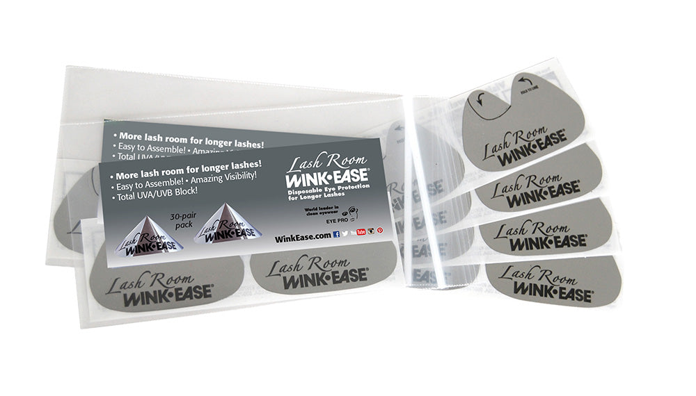Lash Room Wink-Ease product packaging on a white background