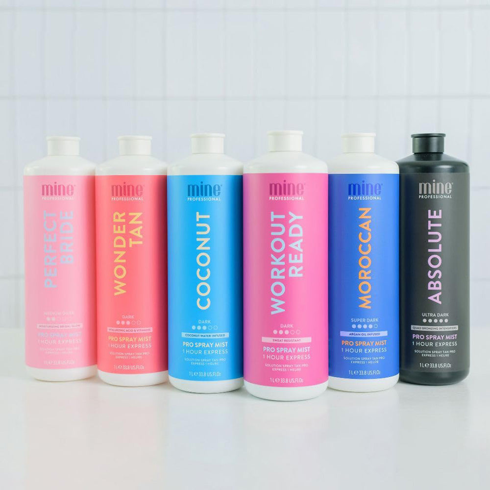 MineTan Pro Spray Mists