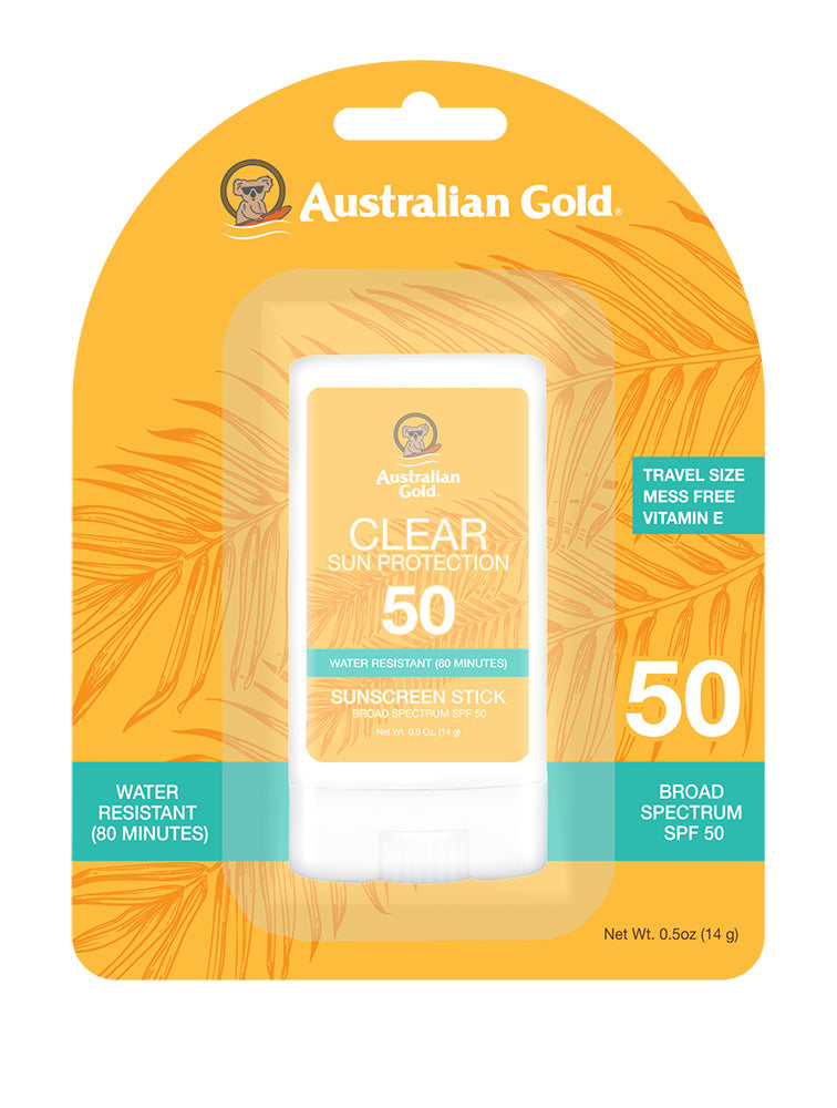 SPF 50 Clear Sunscreen Stick