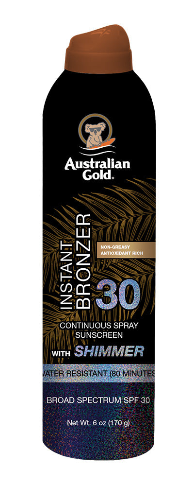 SPF 30 Continuous Spray Bronzer with Shimmer