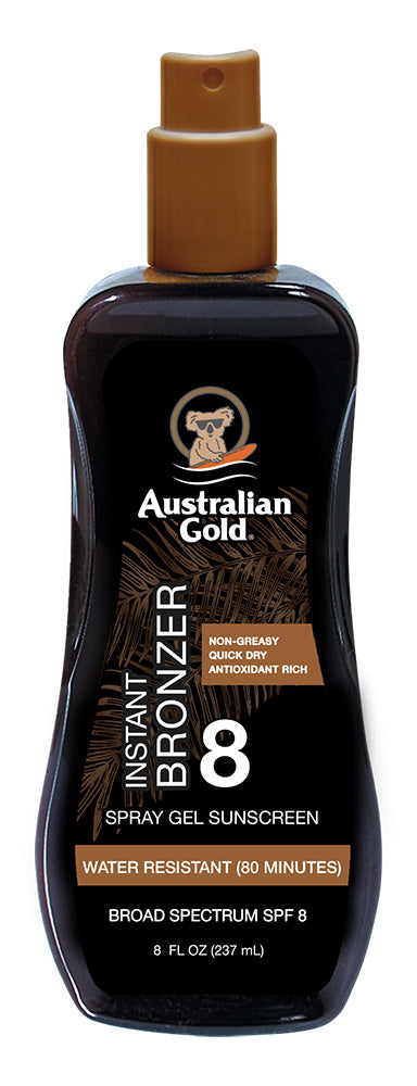 SPF 8 Spray Gel Bronzer