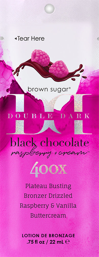 Double Dark Black Chocolate Raspberry Cream