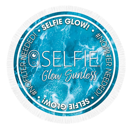 Selfie Glow Sunless Beach Towel