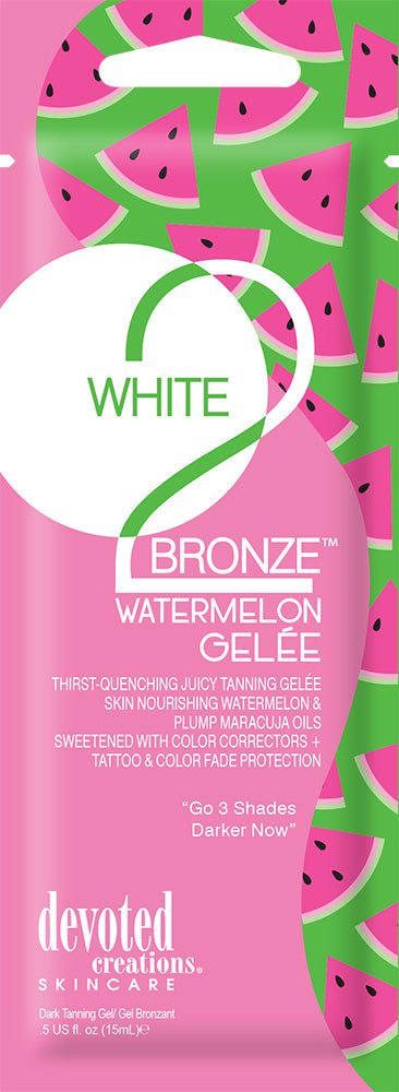 White 2 Bronze Watermelon Gelee