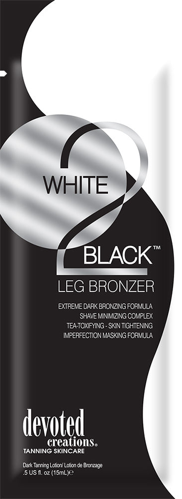 White 2 Bronze Leg Bronzer
