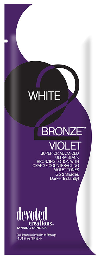 White 2 Bronze Violet