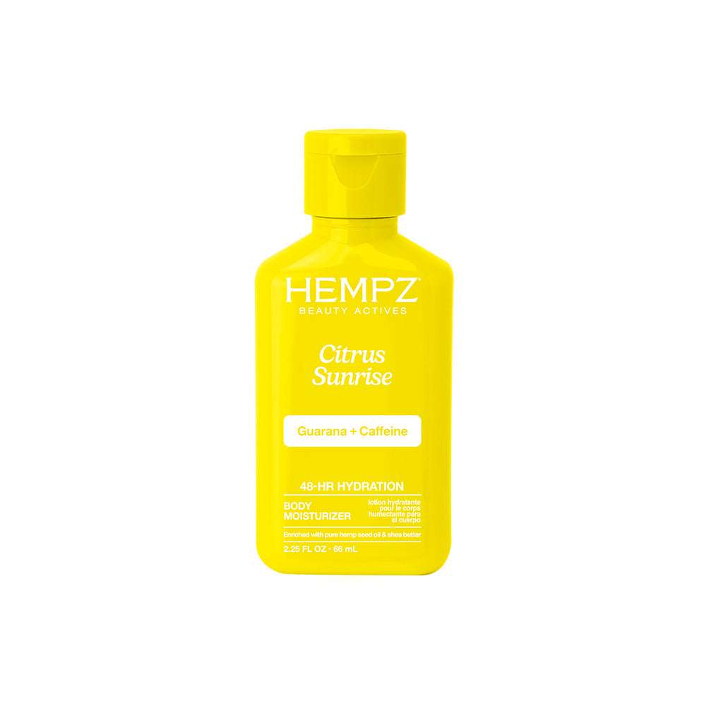 Citrus Sunrise Moisturizing Body Lotion with Guarana + Caffeine