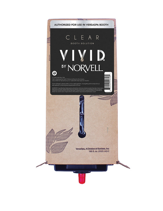 Vivid by Norvell booth solution packaging on a white background