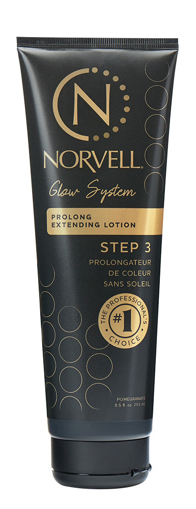 Norvell Prolong Extending Lotion tube on a white background