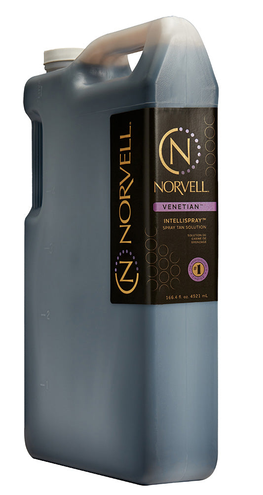 Norvell sunless tanning product container on a white background
