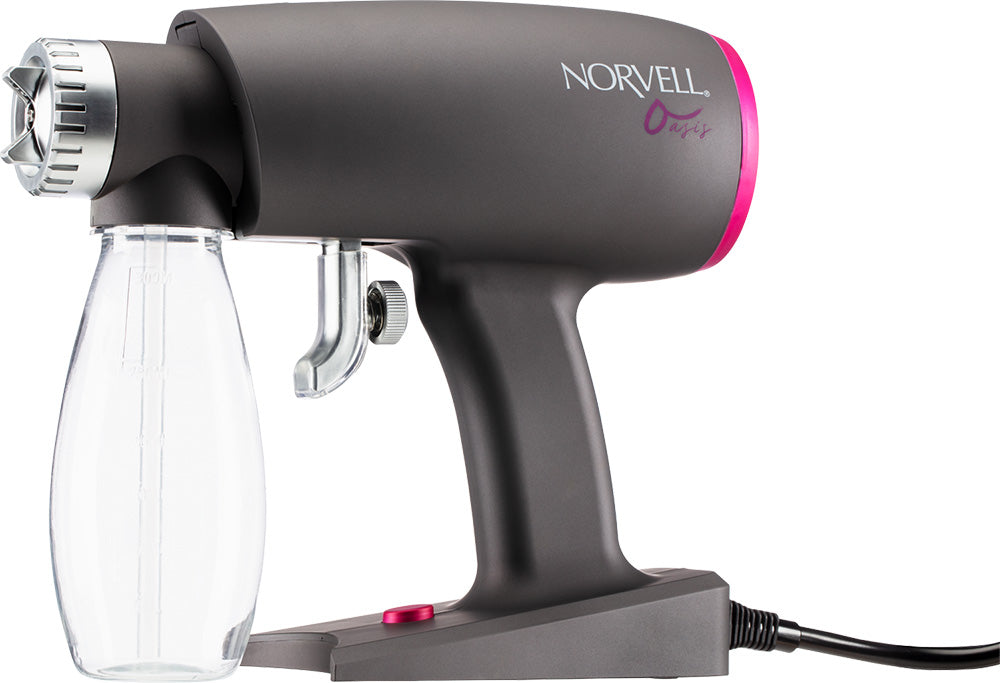 Gray Norvell spray gun on a white background