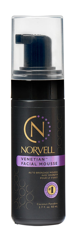 Norvell Venetian Facial Mousse bottle on a white background