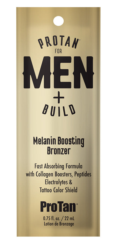 ProTan Men + Build Melanin Boosting