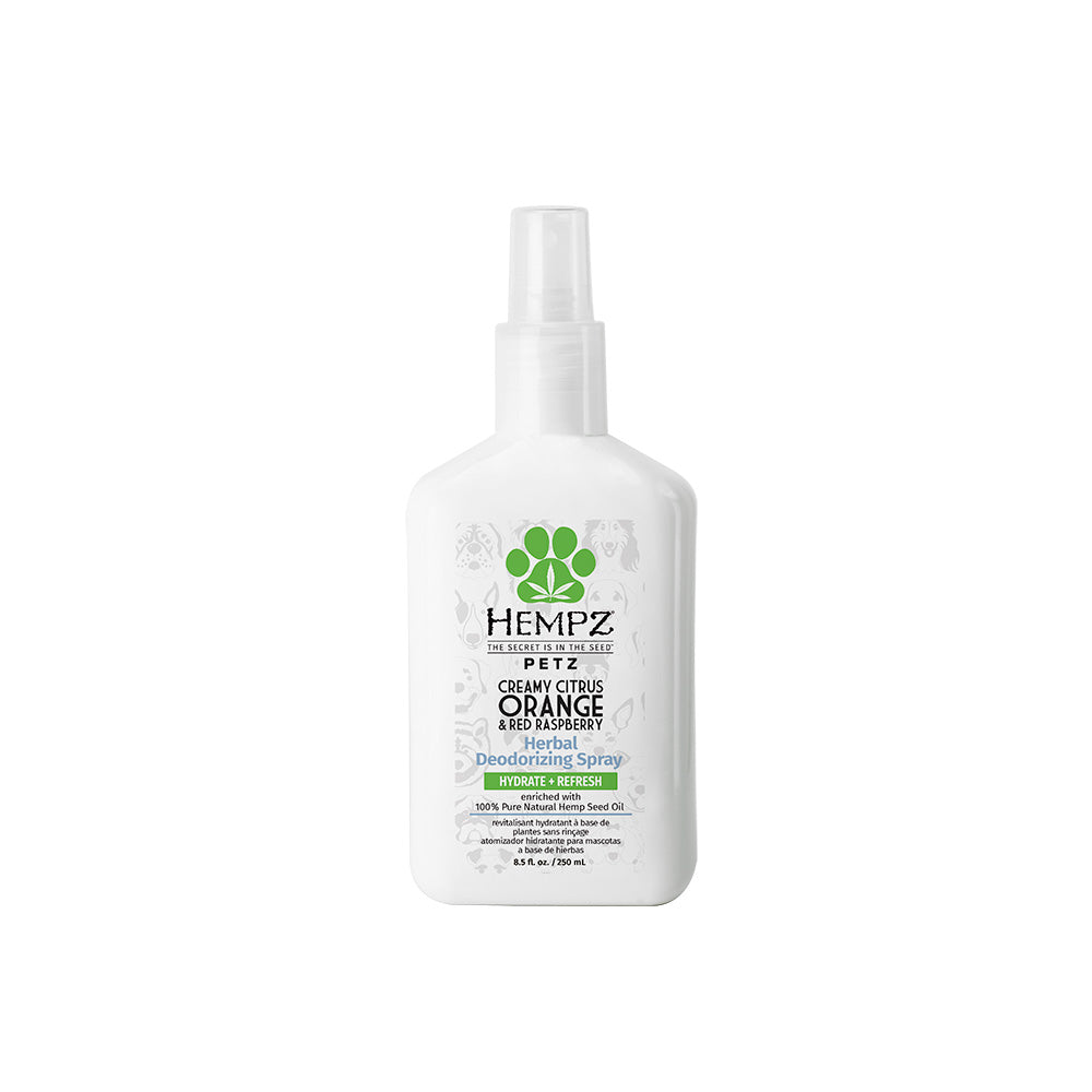 Petz Creamy Citrus Orange & Red Raspberry Herbal Deodorizing Spray