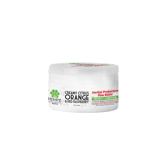 Petz Creamy Citrus Orange & Red Raspberry Herbal Protective Paw Balm