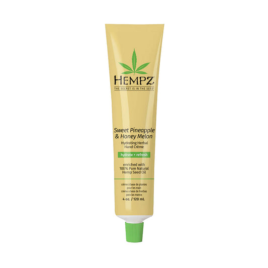 Hempz Sweet Pineapple & Honey Melon tube on a white background