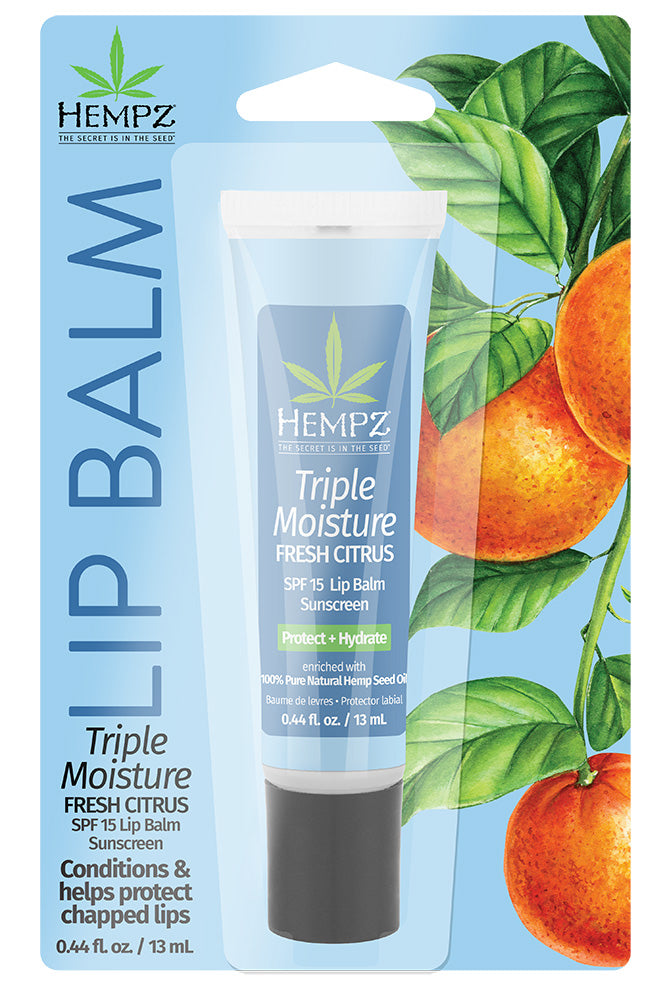 Triple Moisture Lip Balm SPF 15 Blister Pack