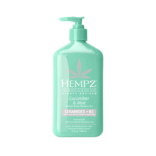 Cucumber & Aloe Moisturizing Body Lotion with Ceramides + B3