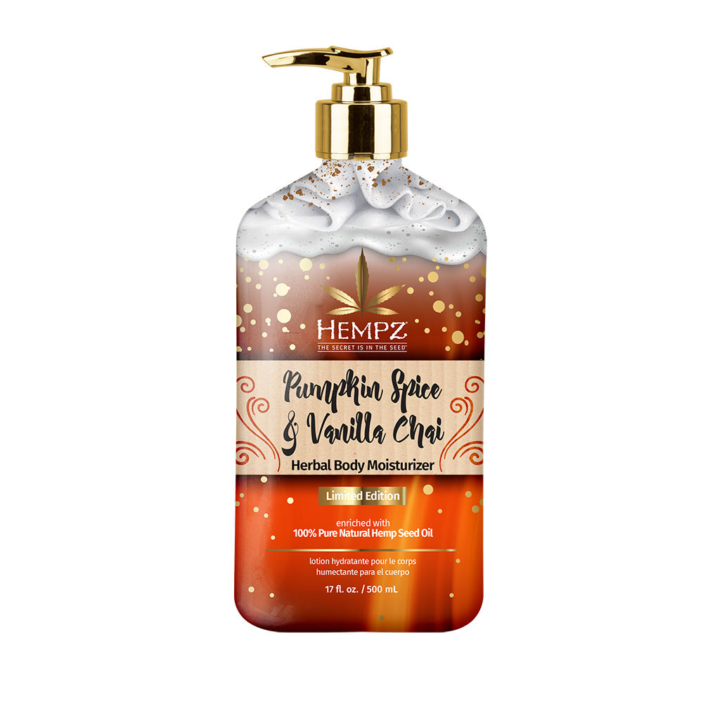 Pumpkin Spice & Vanilla Chai Herbal Body Moisturizer