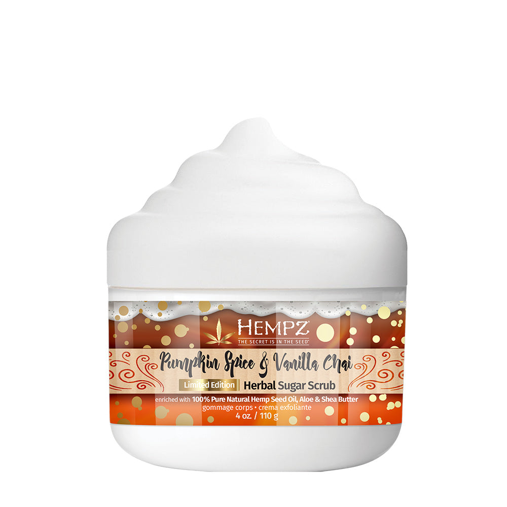 Pumpkin Spice & Vanilla Chai Herbal Sugar Scrub