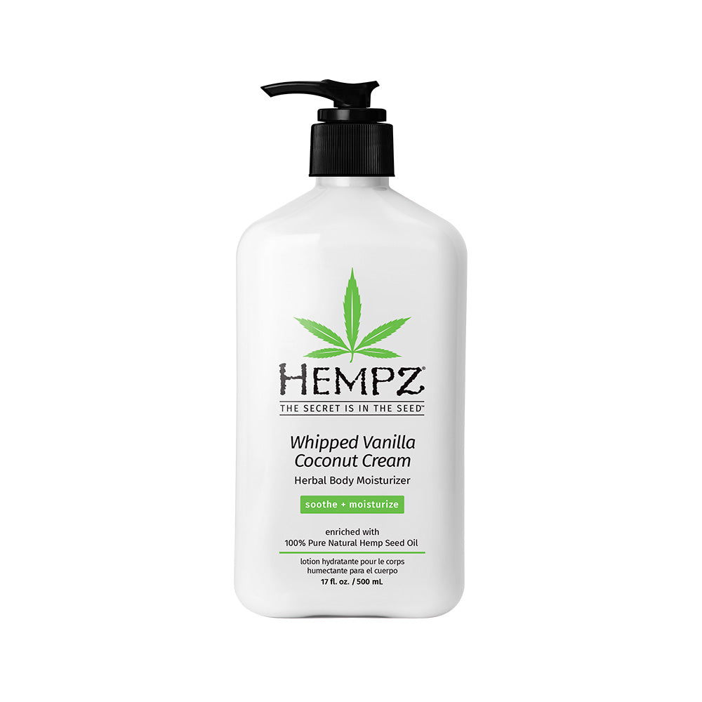 Whipped Vanilla & Coconut Cream Herbal Body Moisturizer