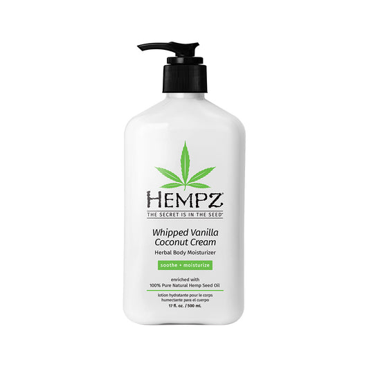 Whipped Vanilla & Coconut Cream Herbal Body Moisturizer