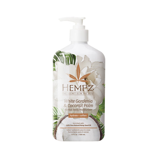 White Gardenia & Coconut Palm Herbal Body Moisturizer