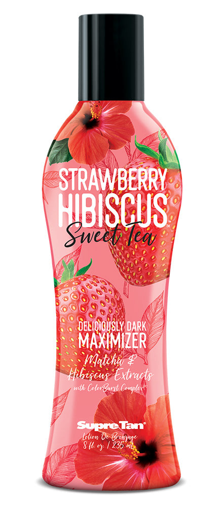 Strawberry Hibiscus Sweet Tea