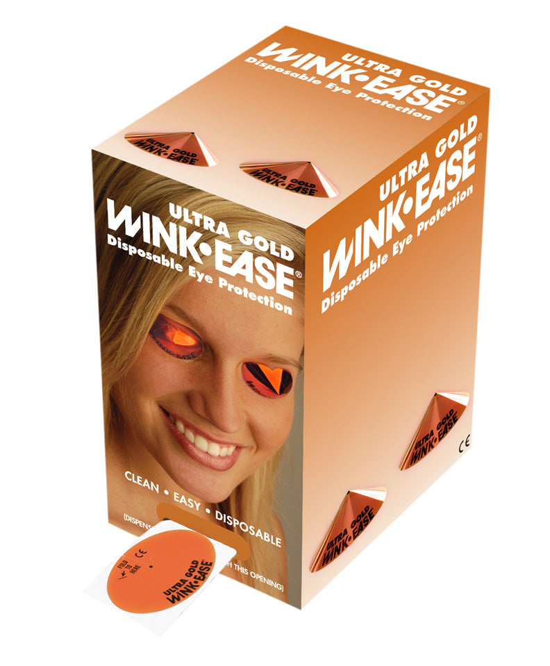 Box of Wink-Ease disposable eye protection 